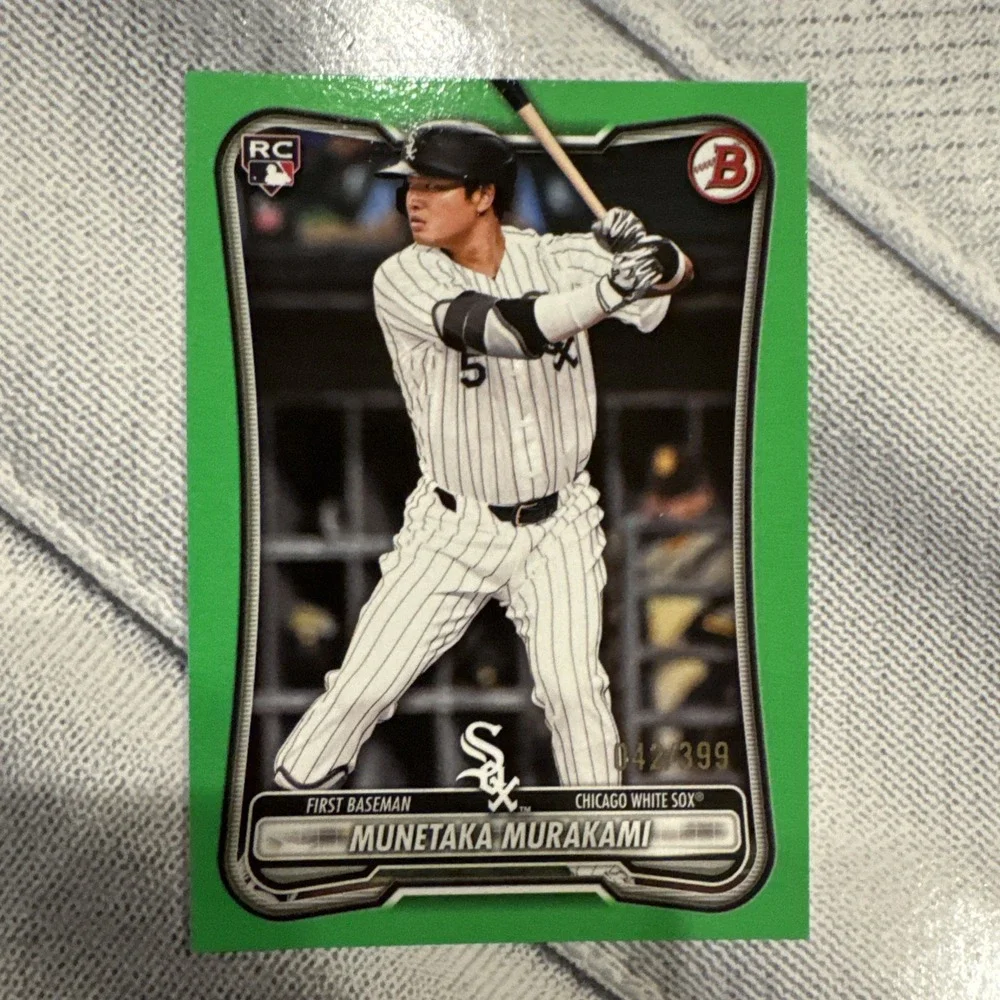 2025 Bowman Munetaka Murakami RC #9 Green /399 Chicago White Sox